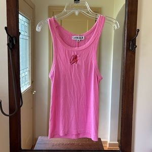I.AM.GIA Pink Tank Top